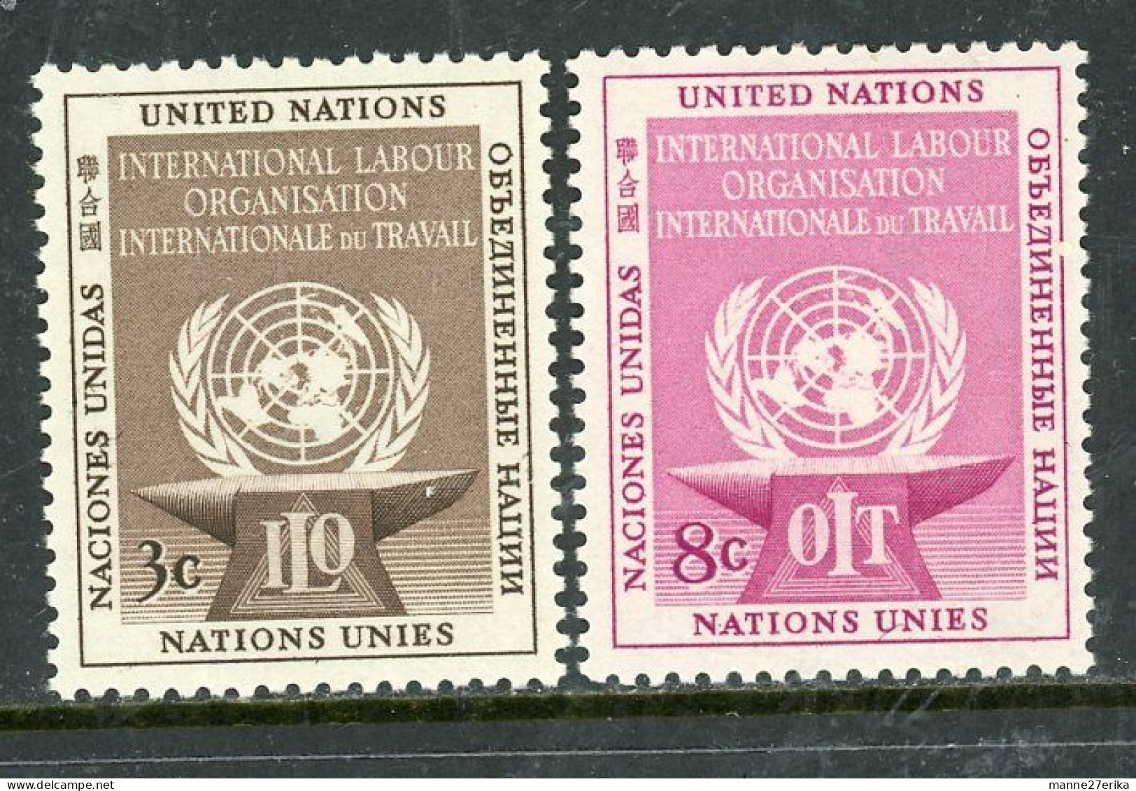 United Nations MNH 1954 - Unused Stamps