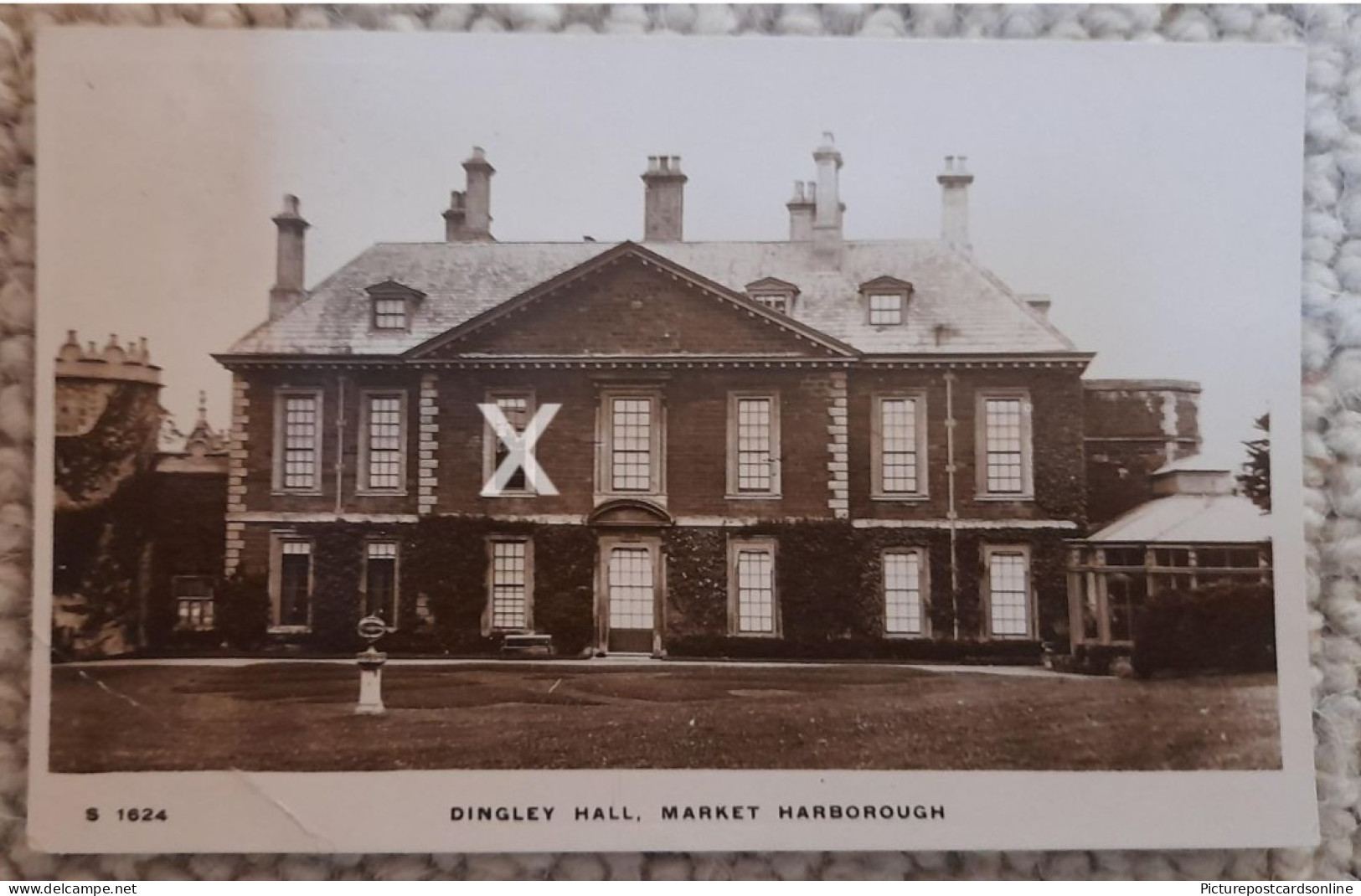 DINGLEY HALL MARKET HARBOROUGH OLD R/P POSTCARD LEICESTERSHIRE - Sonstige & Ohne Zuordnung