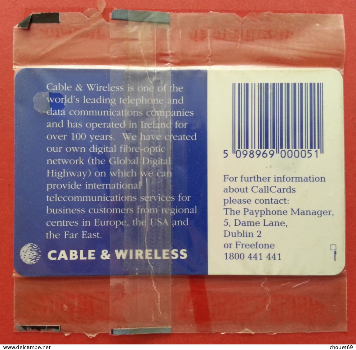 IRELAND - Cable & Wireless Communications 93 Dublin NSB MINT (TI0320 - Irland