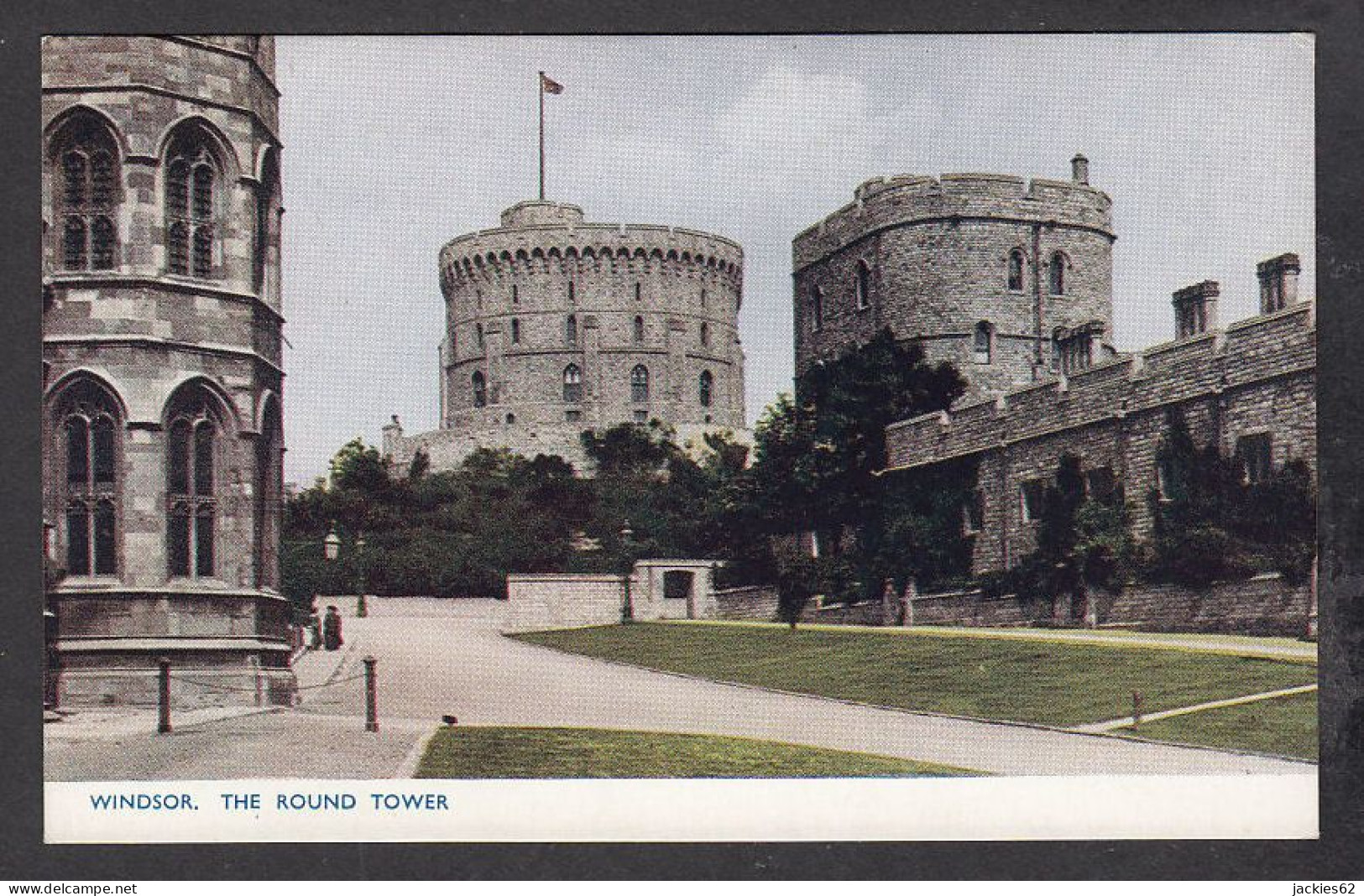 110712/ WINDSOR CASTLE, The Round Tower, Photochrom - Windsor Castle