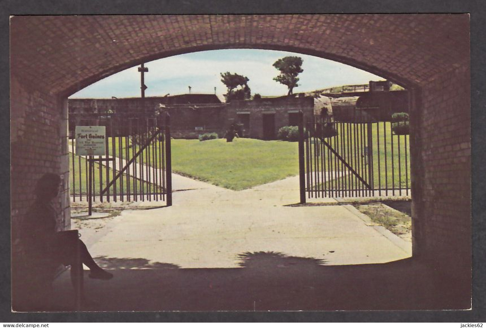 114895/ MOBILE Entrance To Fort Gaines - Mobile