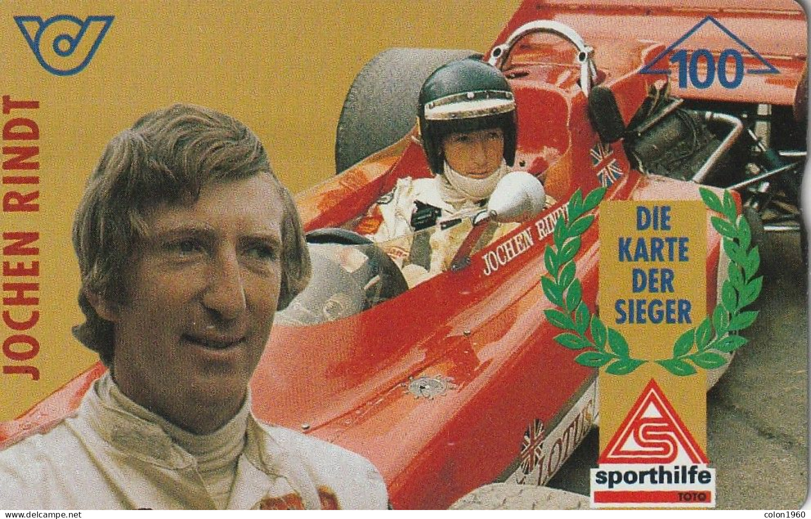 AUSTRIA. 141 (600A). Jochen Rindt - FORMULA 1. 1996-05. (133) - Oesterreich