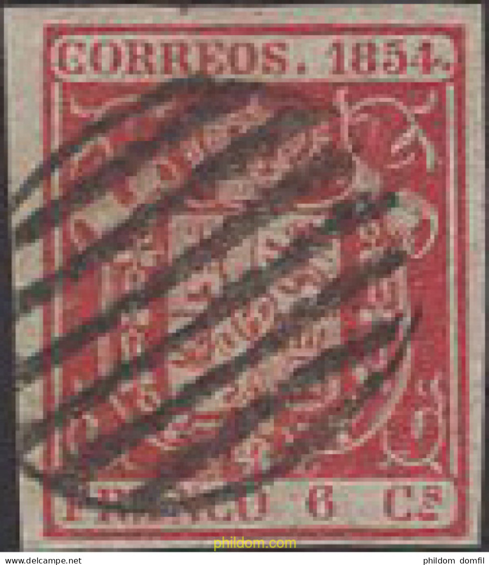 652598 USED ESPAÑA 1854 ESCUDO DE ESPAÑA - Neufs