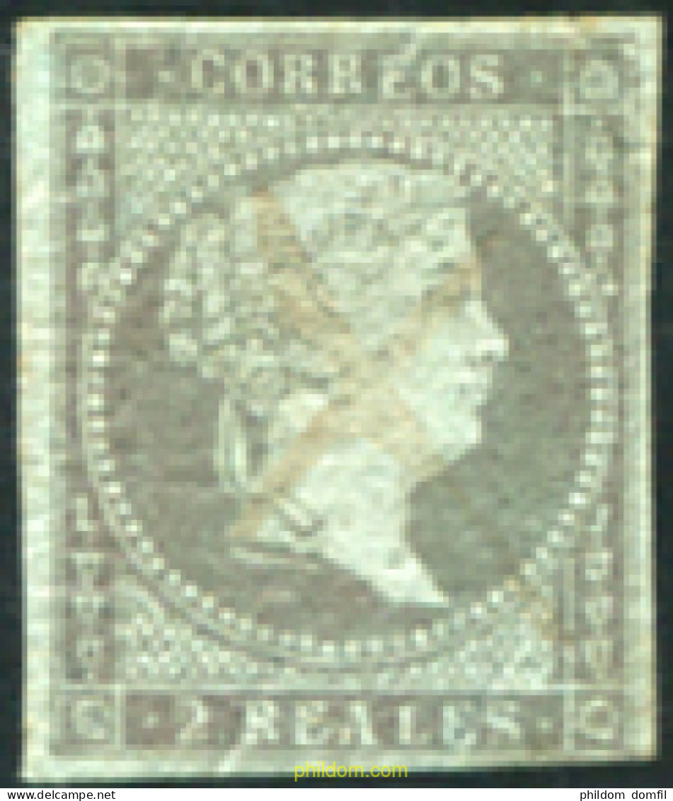 629234 USED ESPAÑA 1855 ISABEL II - Nuevos