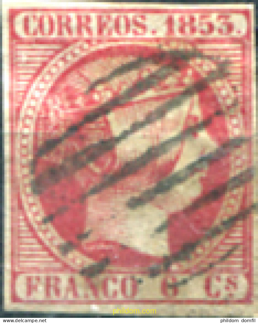 323385 USED ESPAÑA 1853 ISABEL II - Nuevos