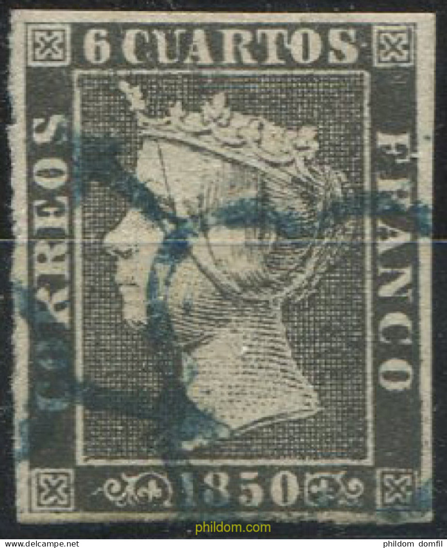 321620 USED ESPAÑA 1850 ISABEL II - Nuevos