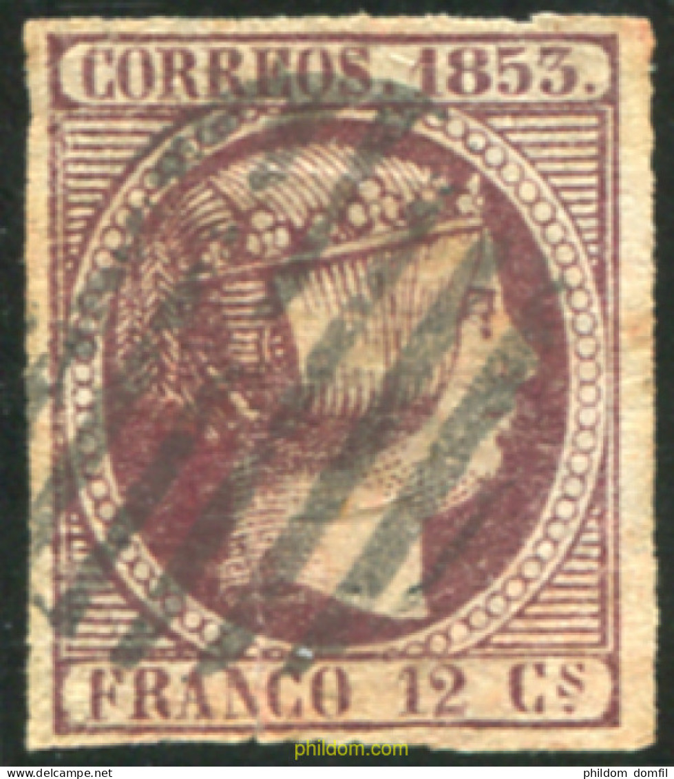 650802 USED ESPAÑA 1853 ISABEL II - Unused Stamps