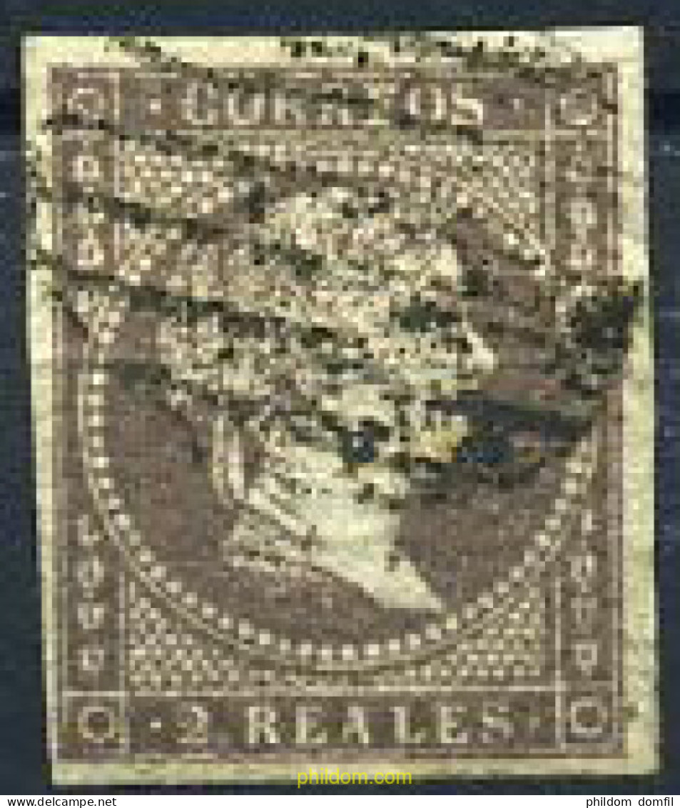 210021 USED ESPAÑA 1856 ISABEL II - Nuovi