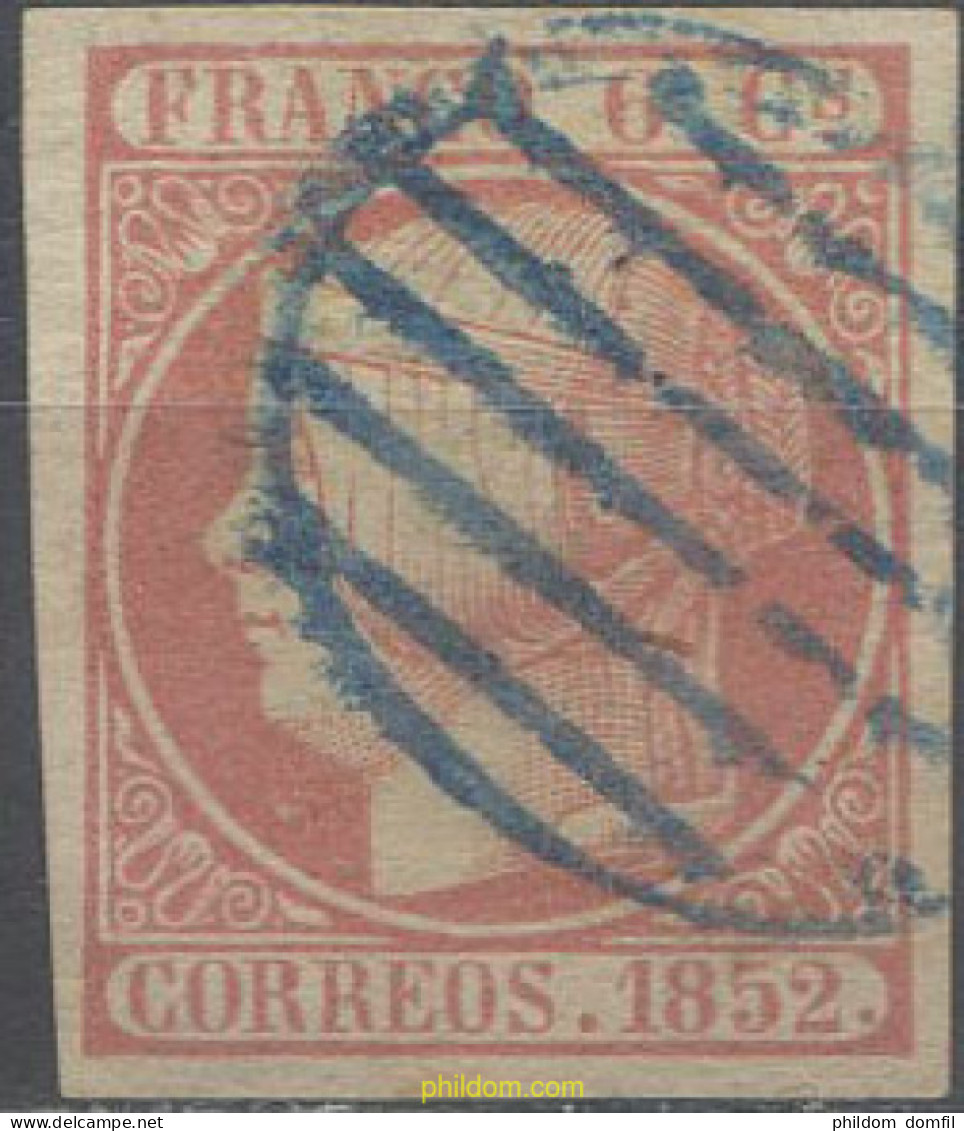 650771 USED ESPAÑA 1852 ISABEL II - Neufs