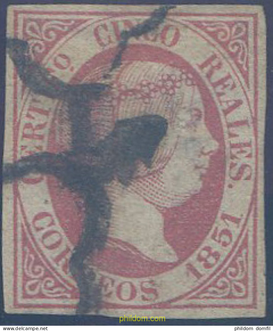 650358 USED ESPAÑA 1851 ISABEL II - Neufs