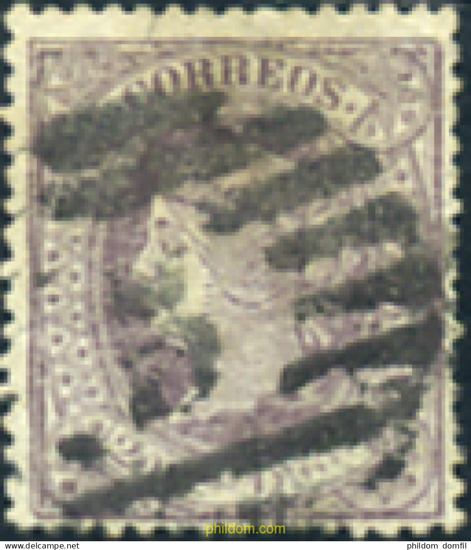 365763 USED ESPAÑA 1866 ISABEL II - Nuevos