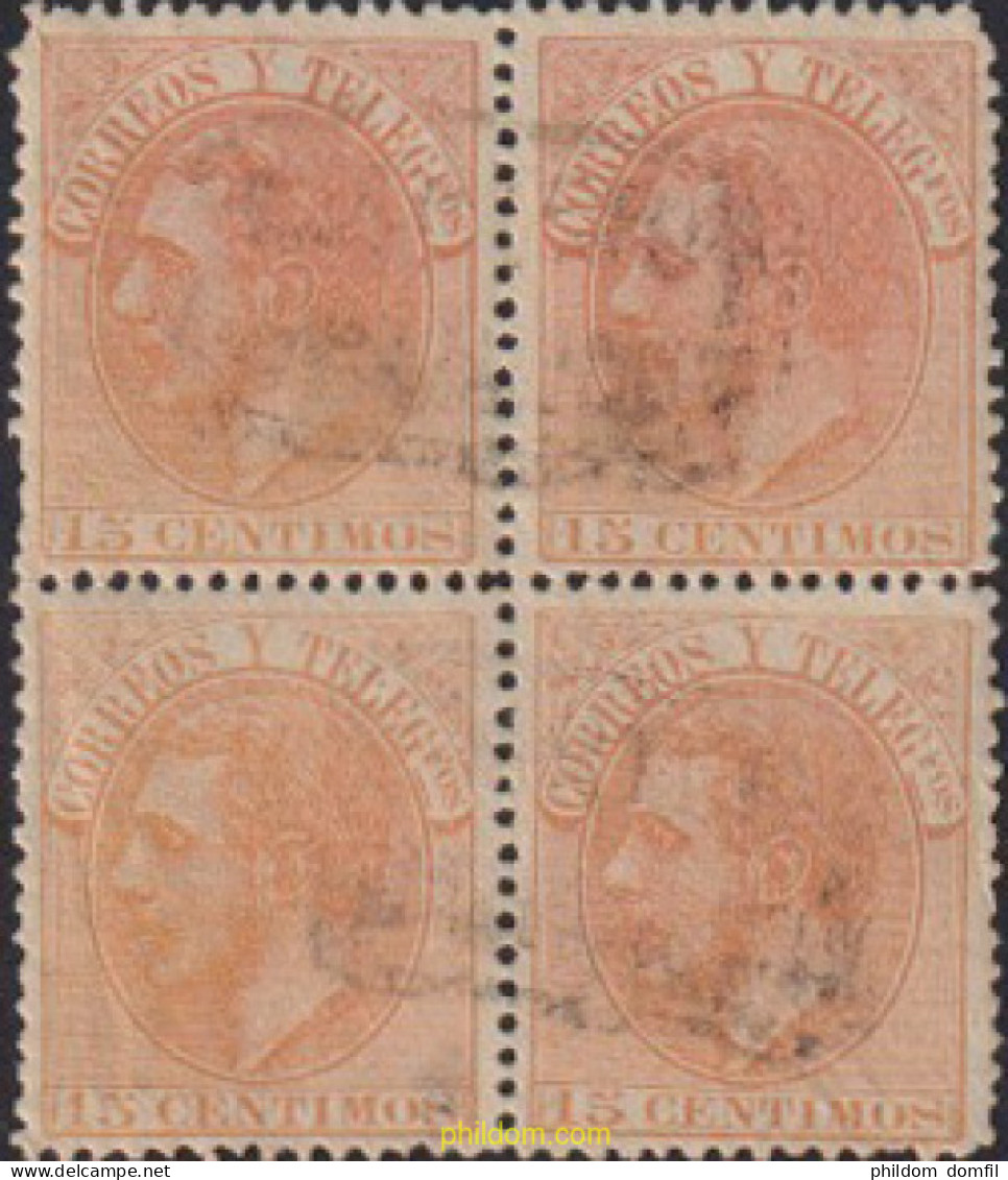 620640 USED ESPAÑA 1882 ALFONSO XII - Ongebruikt