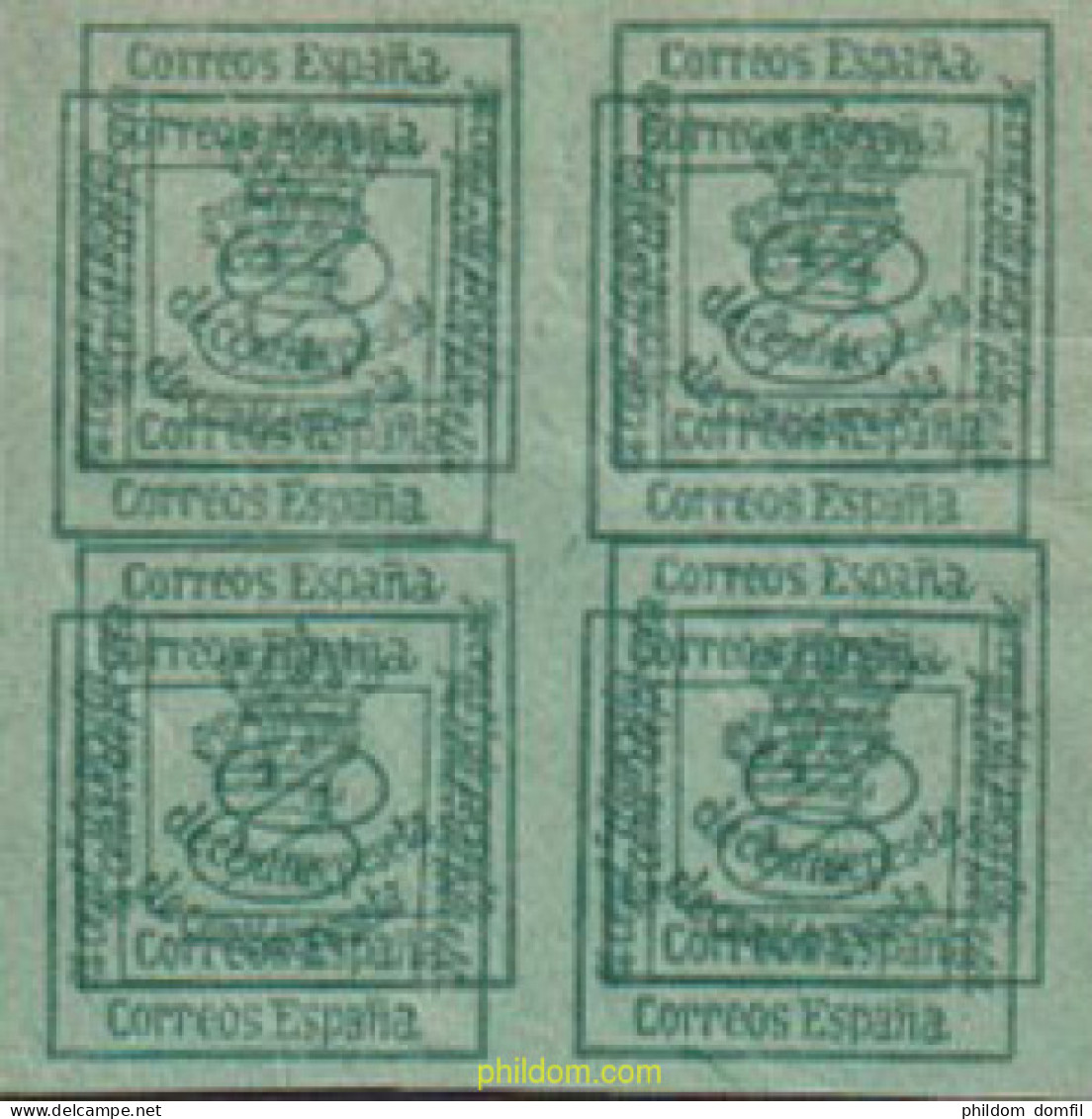 615855 MNH ESPAÑA 1876 CORONA REAL Y ALFONSO XII - Nuovi