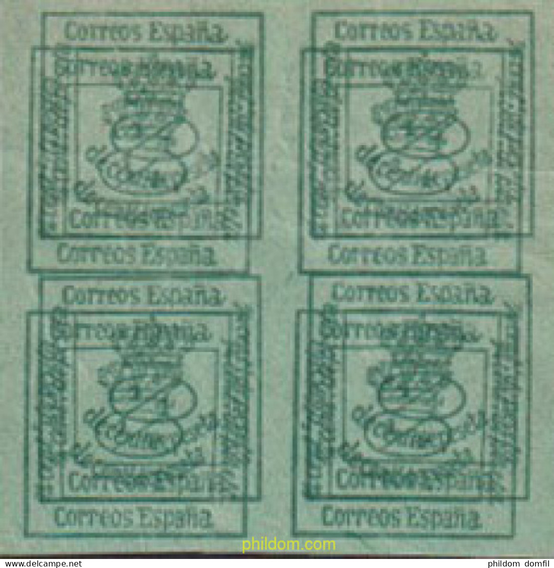 615855 MNH ESPAÑA 1876 CORONA REAL Y ALFONSO XII - Nuevos