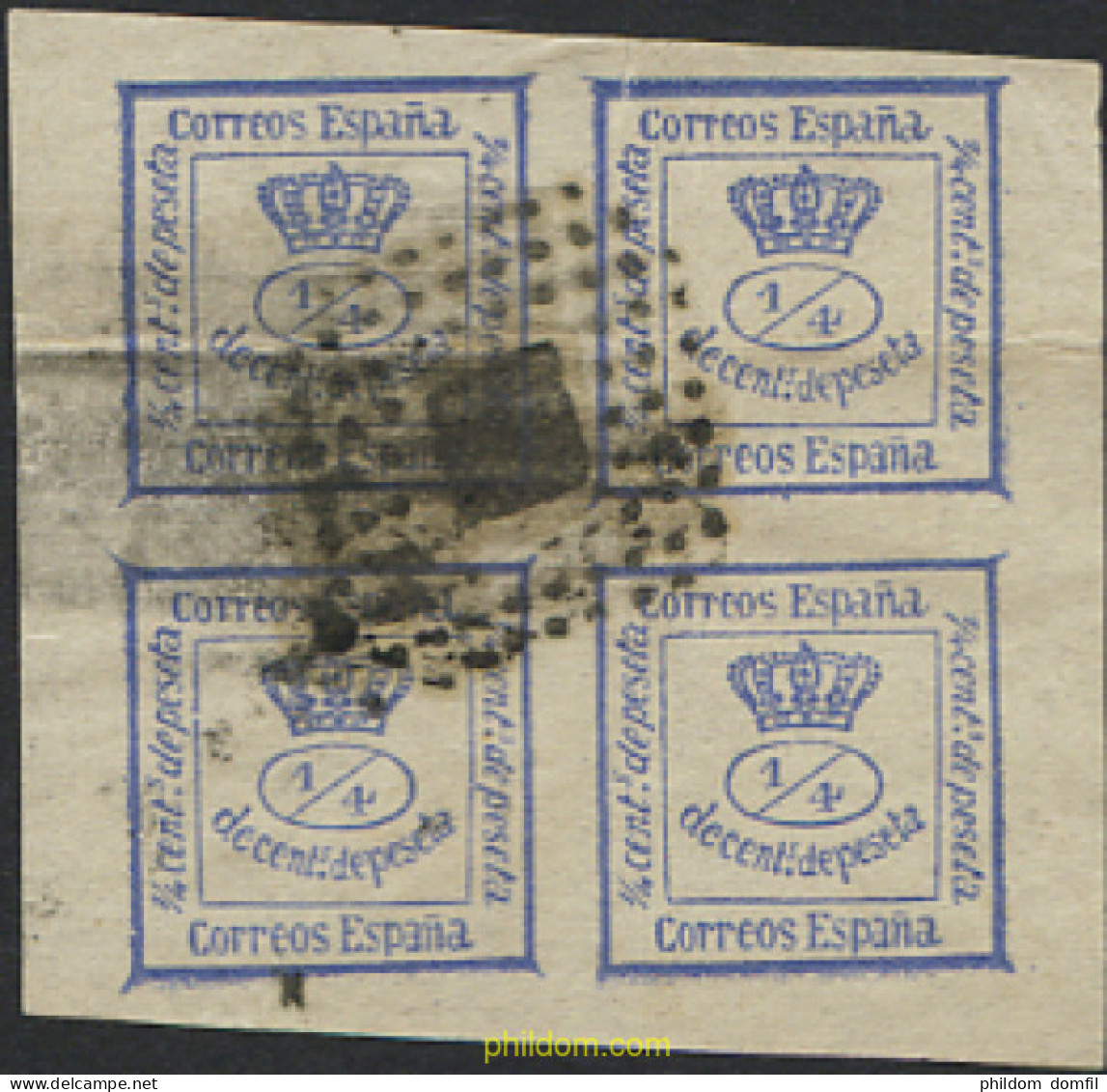 254334 USED ESPAÑA 1872 MOTIVOS VARIOS - Unused Stamps