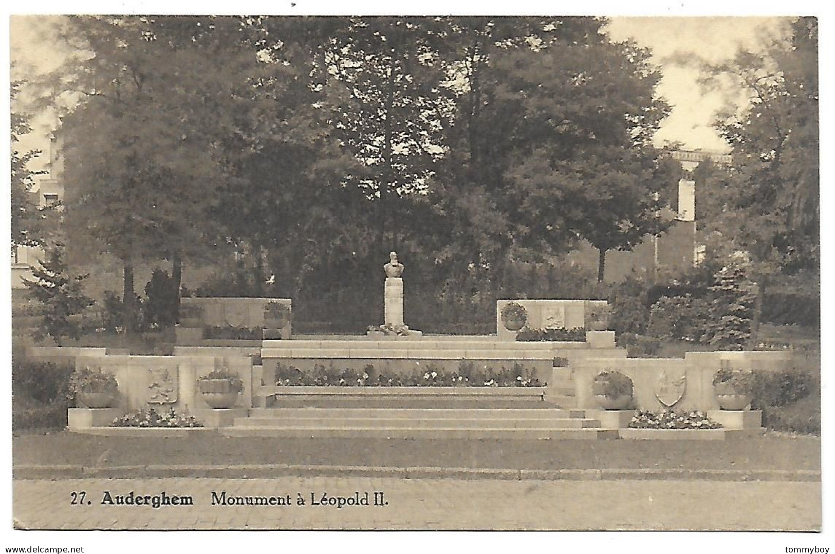 CPA Auderghem, Monument à Léopold II - Oudergem - Auderghem