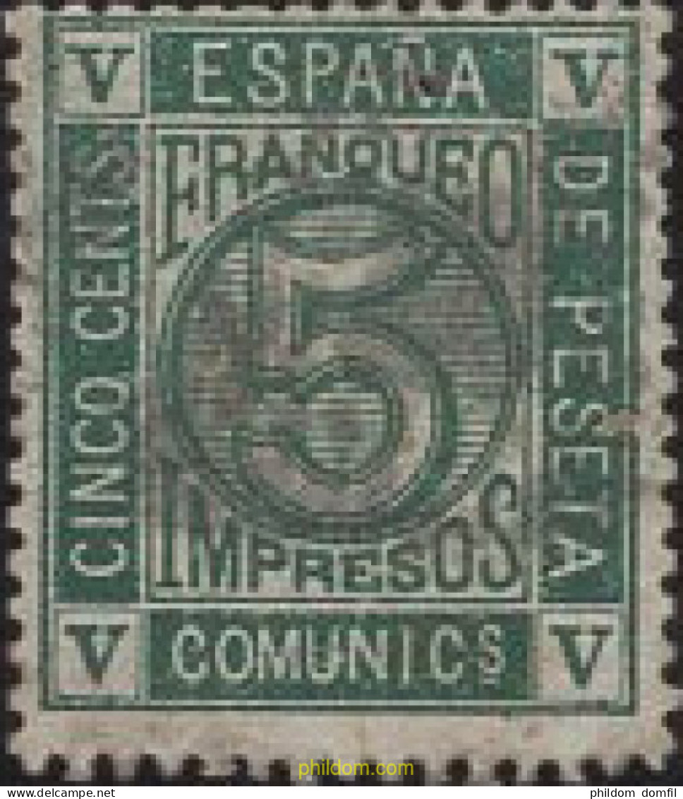 652806 USED ESPAÑA 1872 MOTIVOS VARIOS - Nuevos