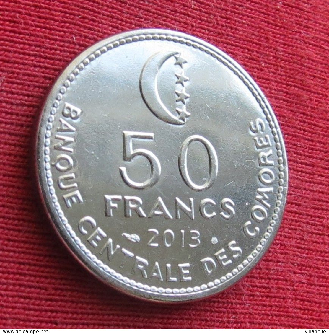 Comores 50 Francs 2013 UNC Lt 1632 *VT Comoro Islands Comoras - Comorre