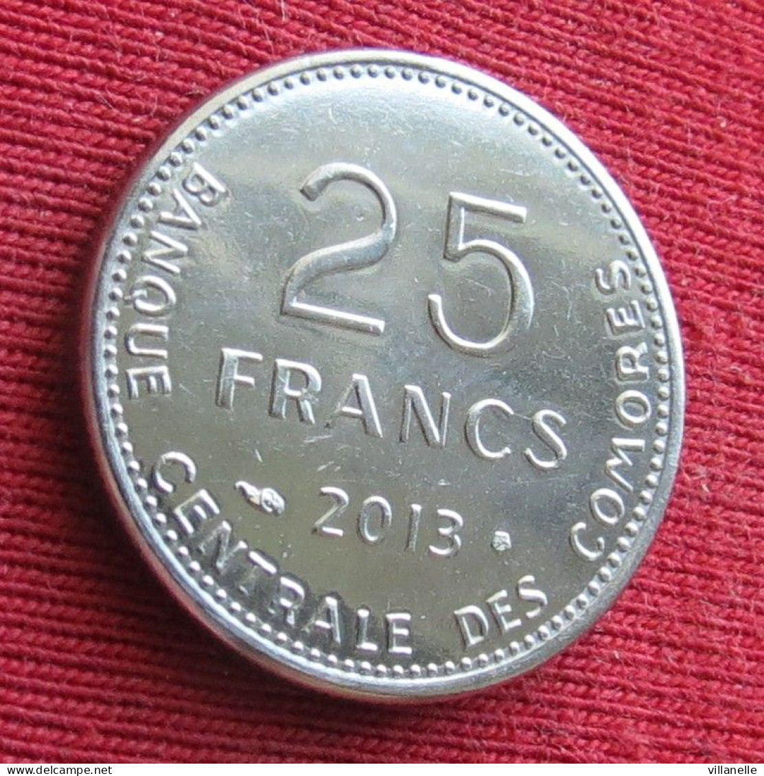 Comores 25 Francs 2013 KM# 14a UNC Fao Lt 1673 *VT Comoro Islands Comoras - Comores
