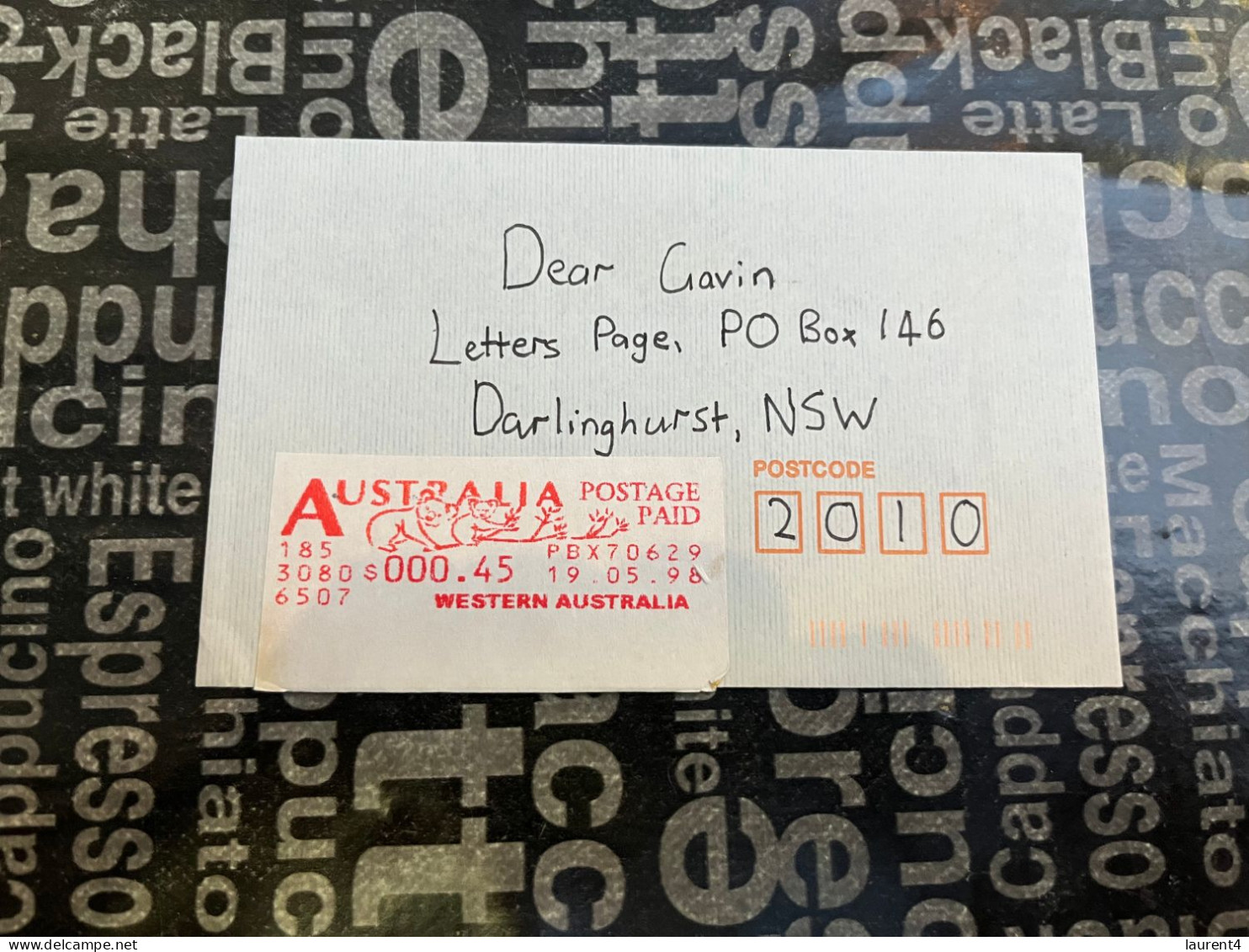 15-1-2024 (1 X 14) 2 Letter Posted Within Australia - Postage Paid Label - Brieven En Documenten