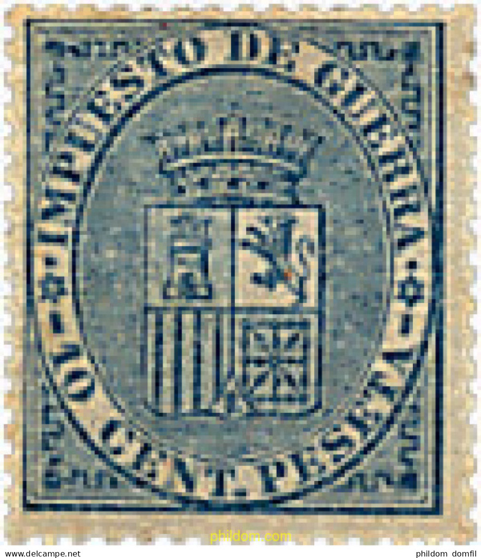 210034 MNH ESPAÑA 1874 ESCUDO DE ESPAÑA - Unused Stamps