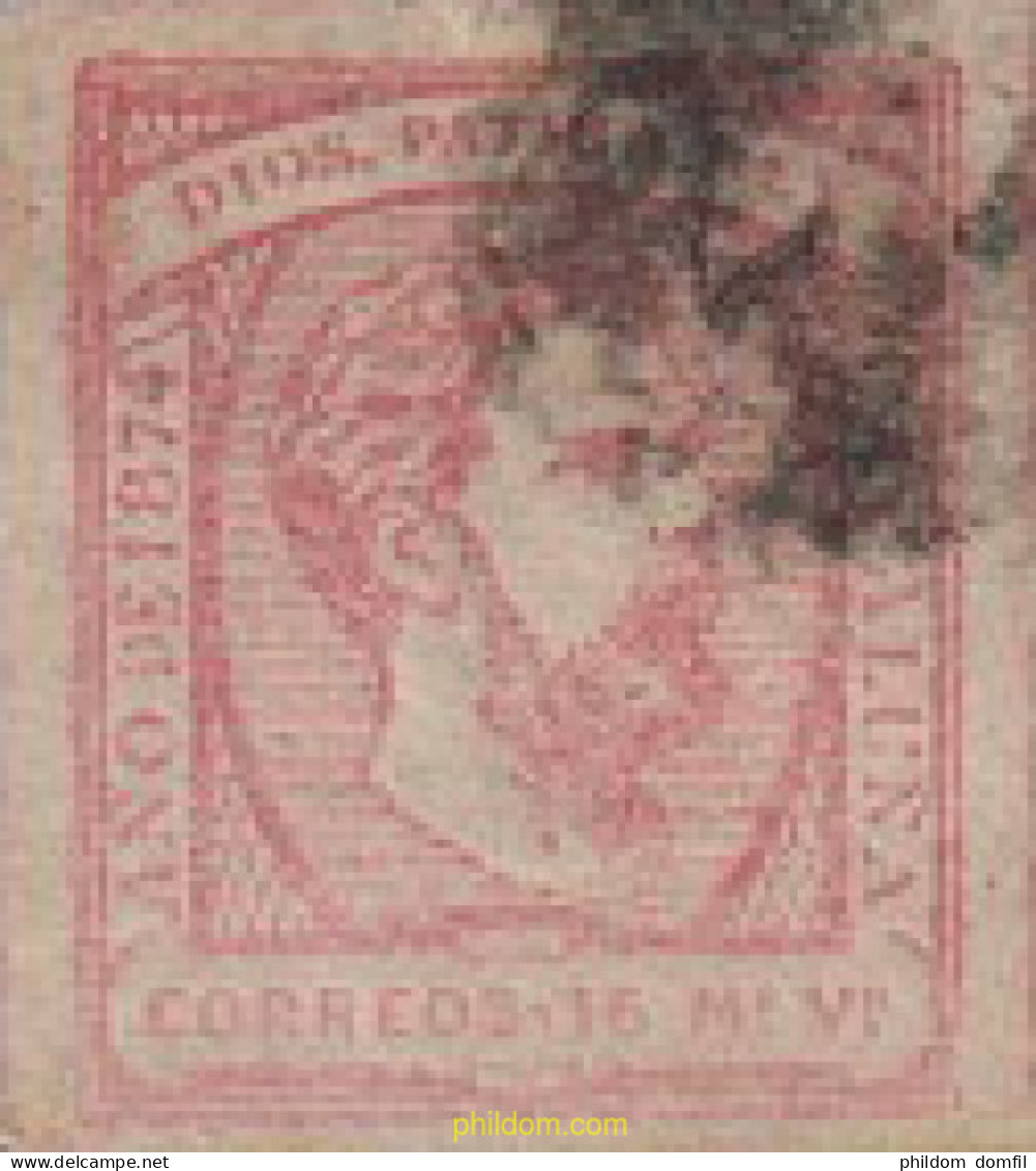 613188 USED ESPAÑA 1874 CARLOS VII - Ongebruikt