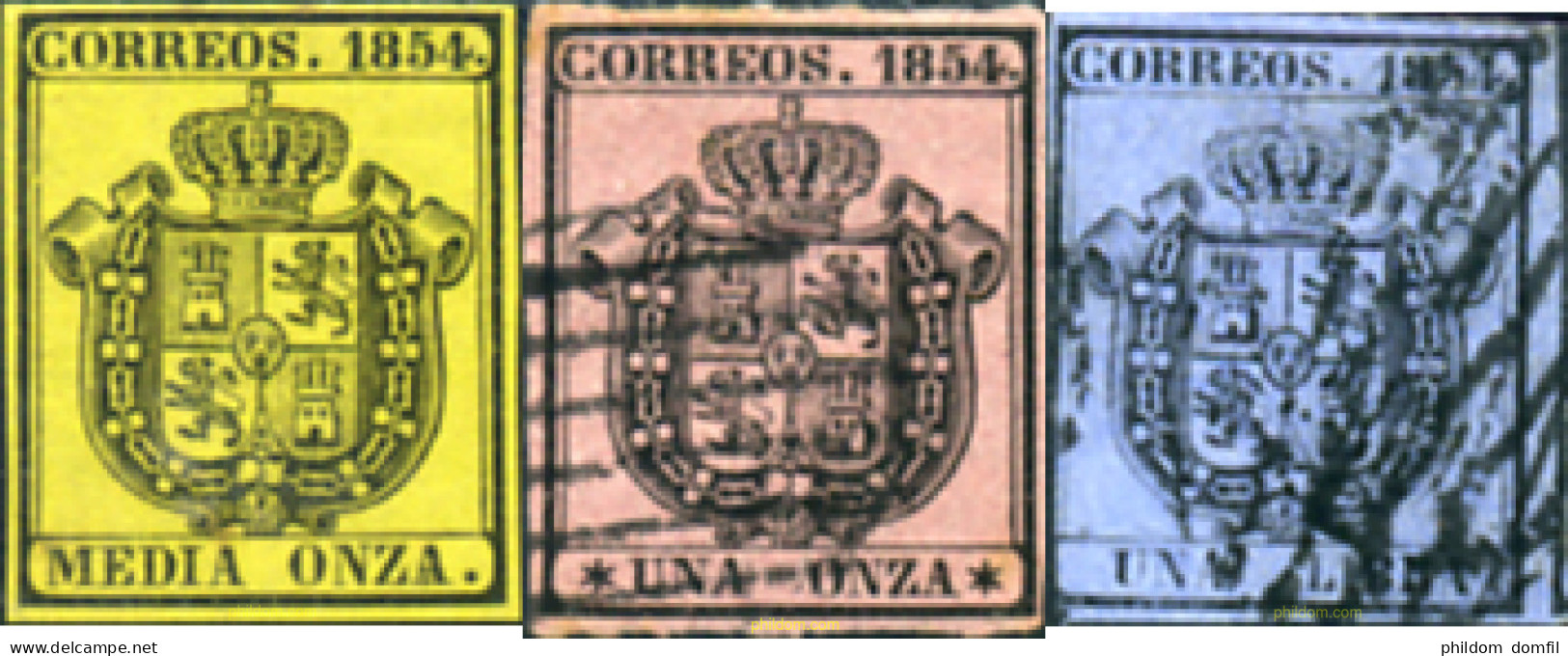 365712 USED ESPAÑA 1854 ESCUDO DE MADRID - Nuevos