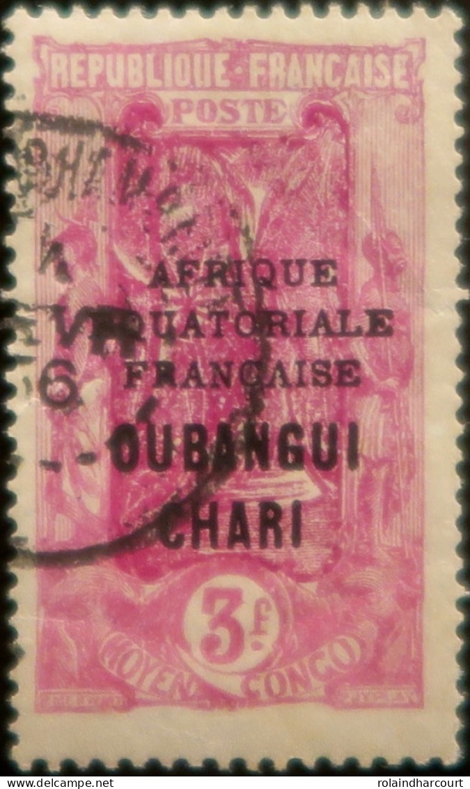 LP3972/472 - COLONIES FRANÇAISES - OUBANGUI-CHARI - 1927/1933 - N°83 Avec CàD - Gebraucht