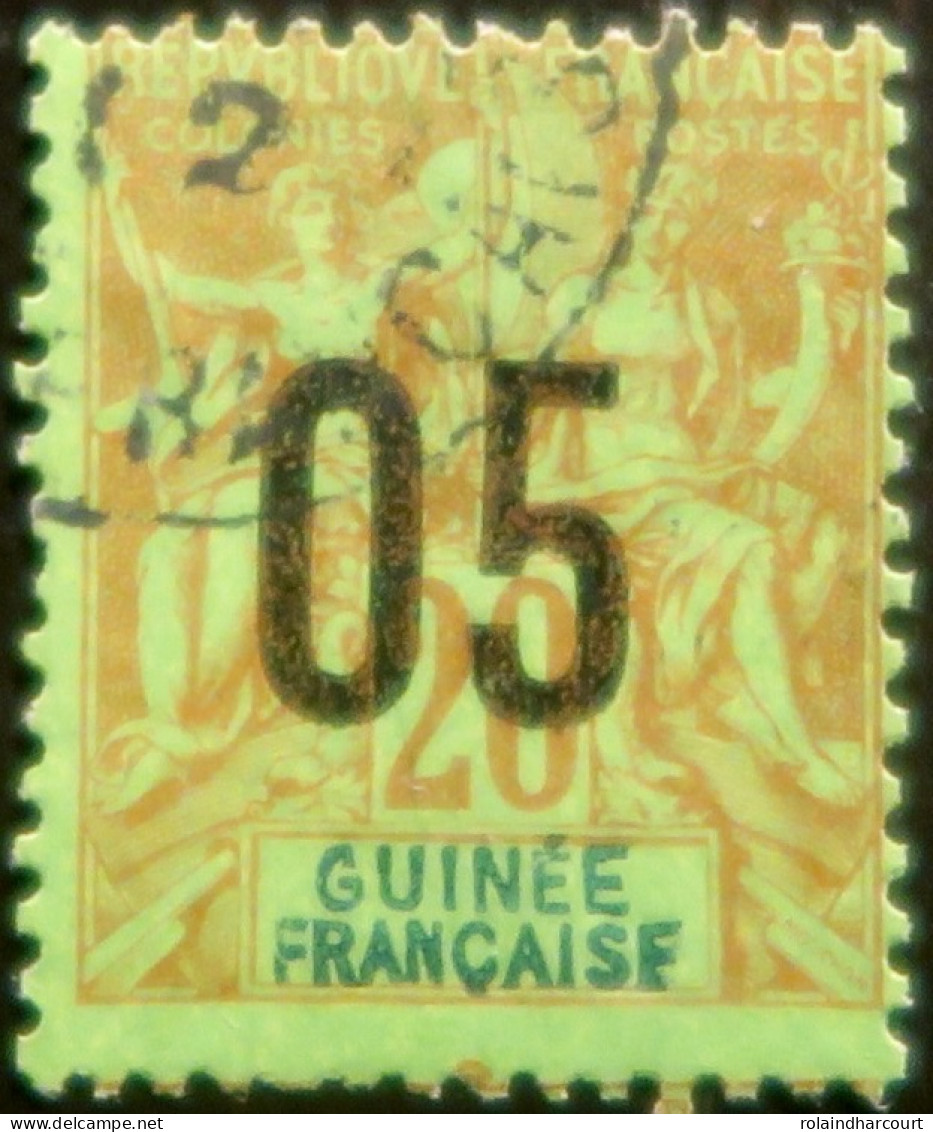 LP3972/473 - COLONIES FRANÇAISES - GUINEE FRANÇAISE - 1912 - N°51 Oblitéré - Usati