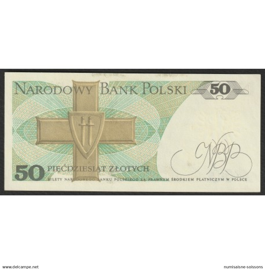 POLOGNE - PICK 142 C - 50 ZLOTYCH - 01/12/1988 - Pologne