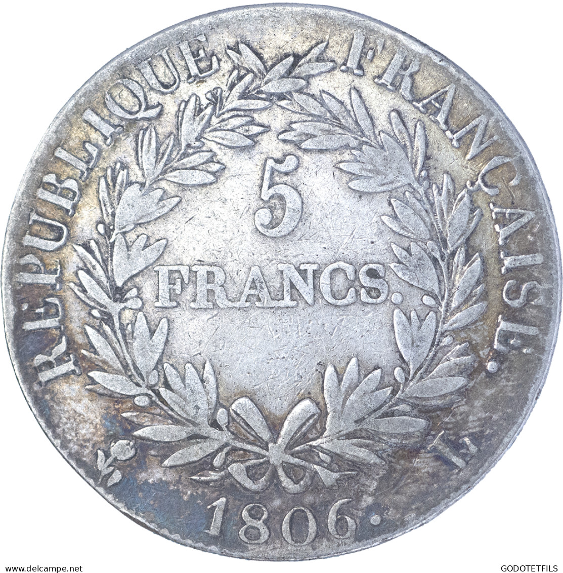 Premier Empire- 5 Francs Napoléon Ier  1806 Bayonne - 5 Francs