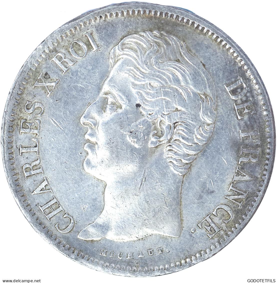 Charles X-5 Francs 1830 Bordeaux - 5 Francs