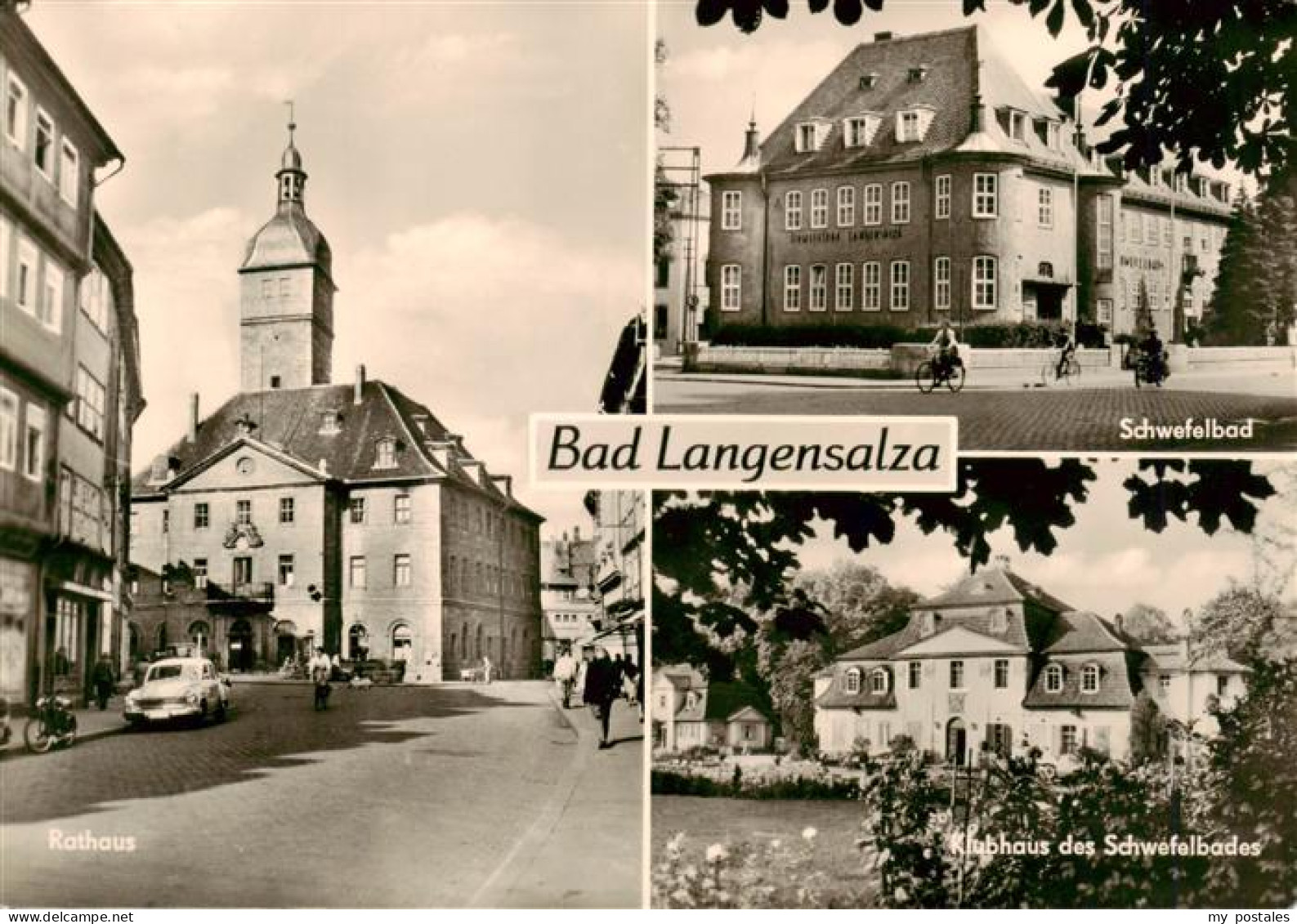 73909272 Bad Langensalza Rathaus Schwefelbad Klubhaus Des Schwefelbades - Bad Langensalza