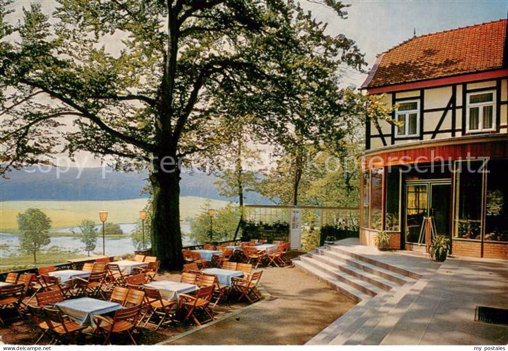 73762911 Reitling Gasthaus Haus Reitling Gaststaette Cafe Konditorei Terrasse Re - Koenigslutter