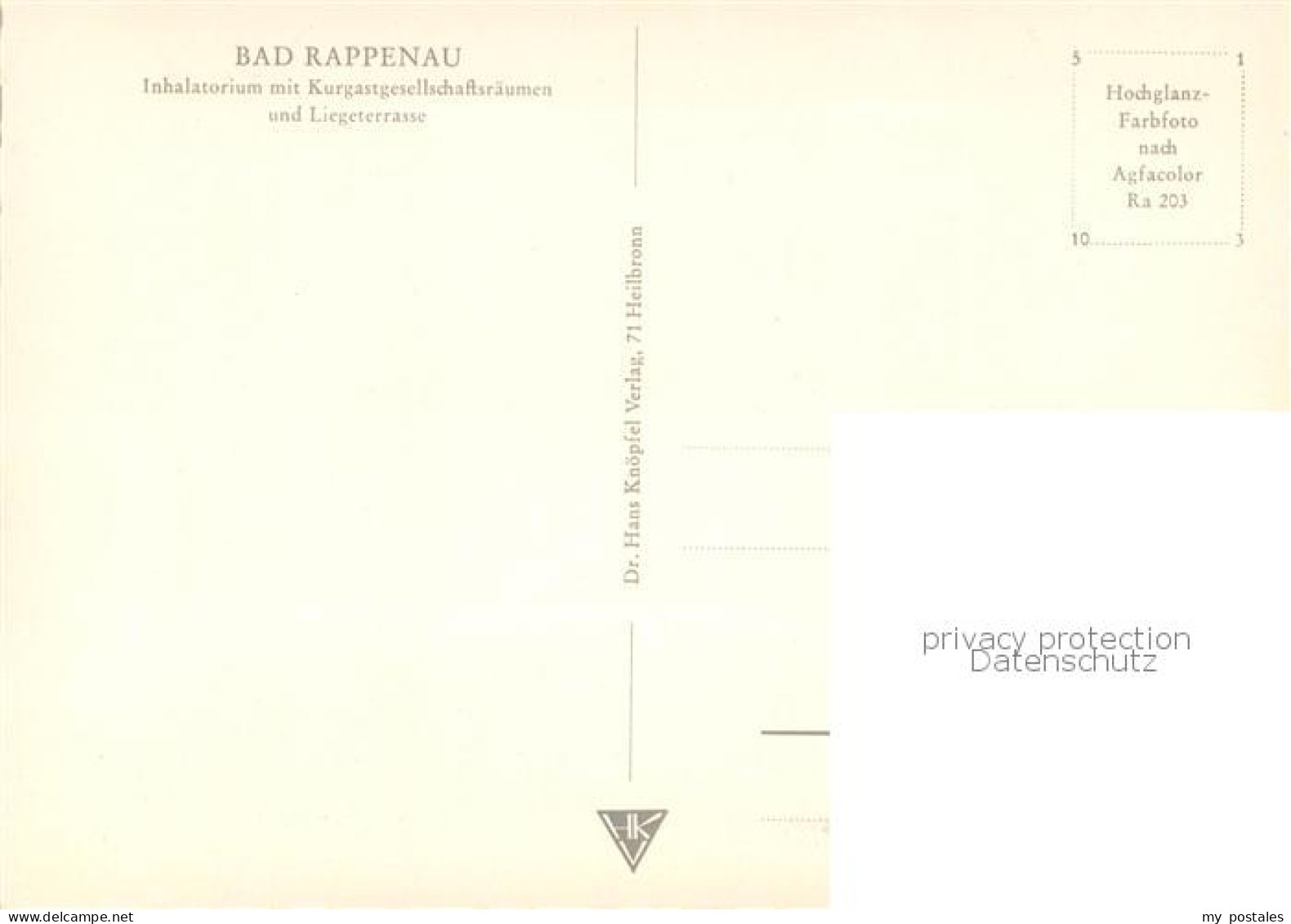 73762901 Bad Rappenau Inhalatorium Bad Rappenau - Bad Rappenau