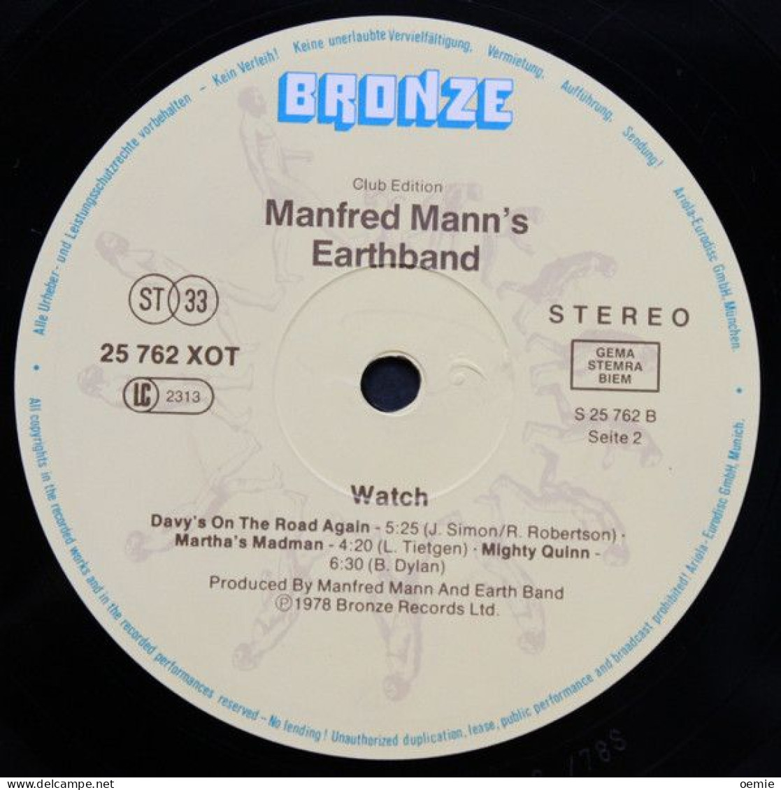 MANFRED MANN'S  EARH BANB /   WATCH - Other - English Music