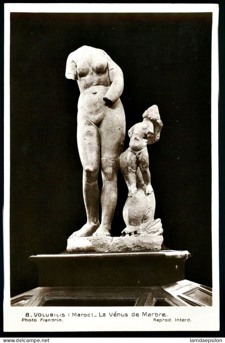 A66  MAROC CPA VOLUBILIS  - LA VENUS DE MARBRE - Collezioni E Lotti