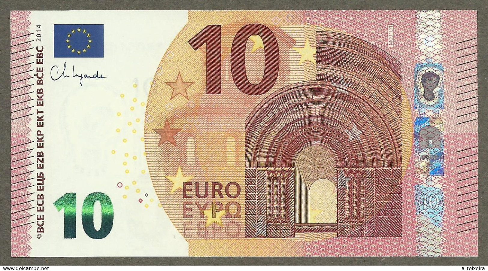 Portugal - 10 Euro - M001 D1 - MB0510883XXX - UNC - 10 Euro