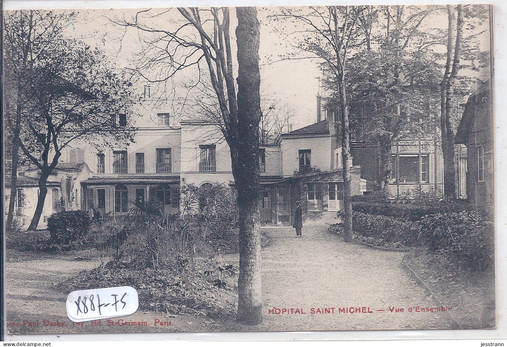 PARIS- HOPITAL SAINT-MICHEL- VUE D ENSEMBLE - Health, Hospitals