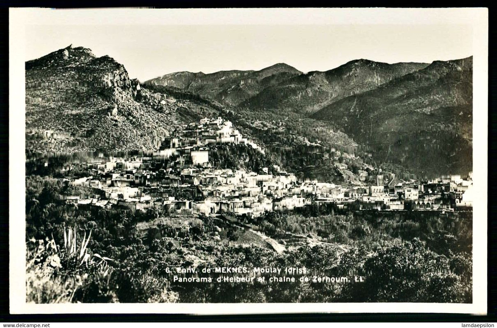 A66  MAROC CPA ENV. DE MEKNES - MOULAY IDRISS - Collezioni E Lotti