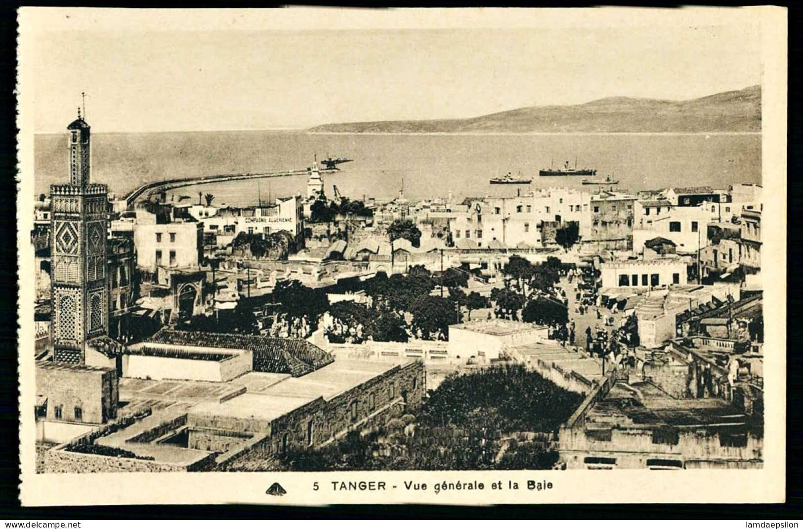 A66  MAROC CPA TANGER - VUE GENERALE ET LA BAIE - Sammlungen & Sammellose