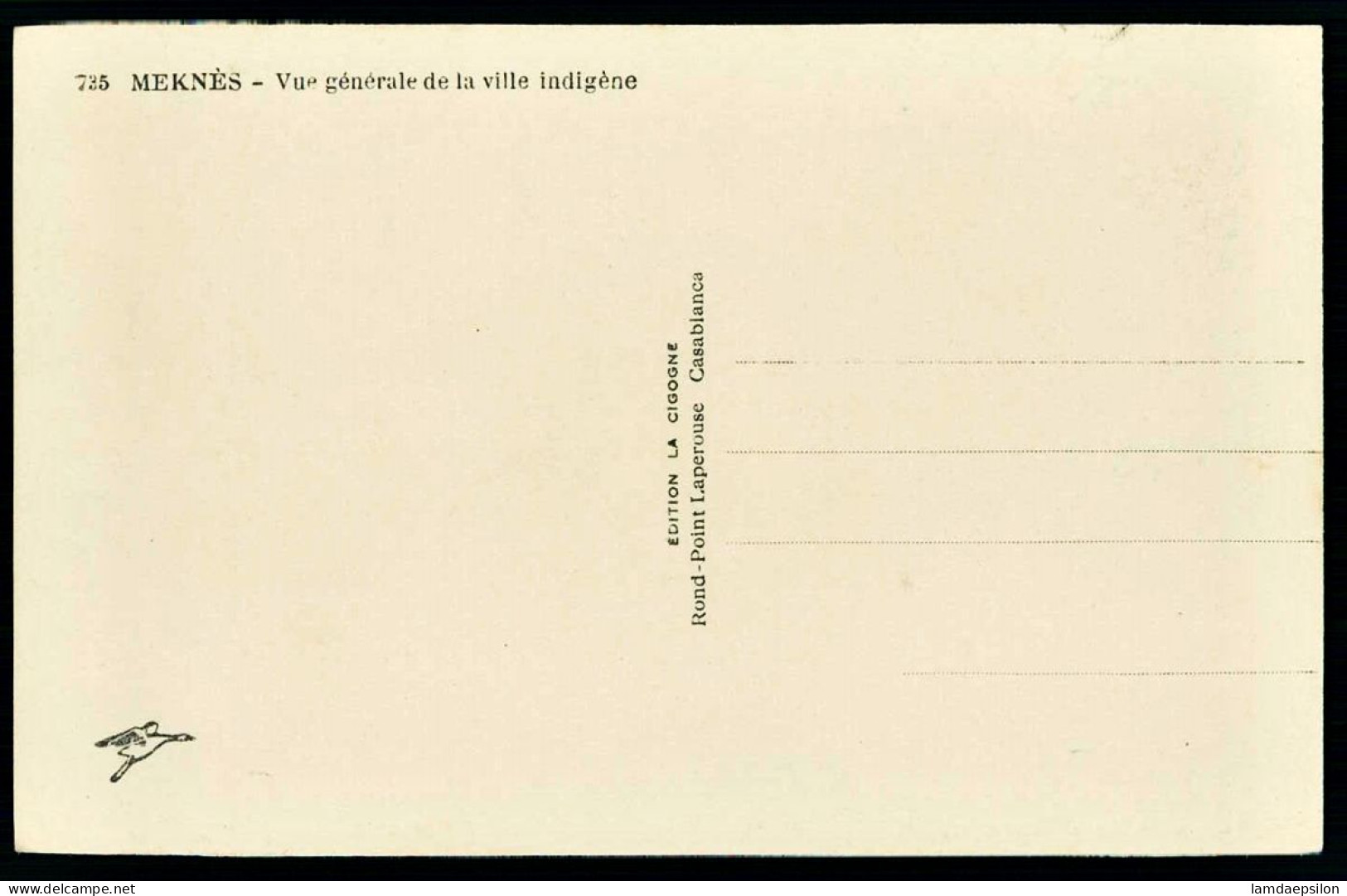 A66  MAROC CPA MEKNES - VUE GENERALE DE LA VILLE INDIGENE - Sammlungen & Sammellose