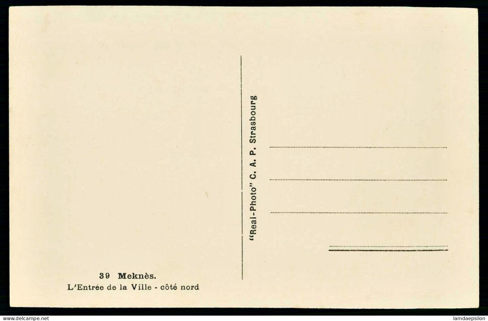 A66  MAROC CPA MEKNES - L' ENTRÉE DE LA VILLE - Sammlungen & Sammellose
