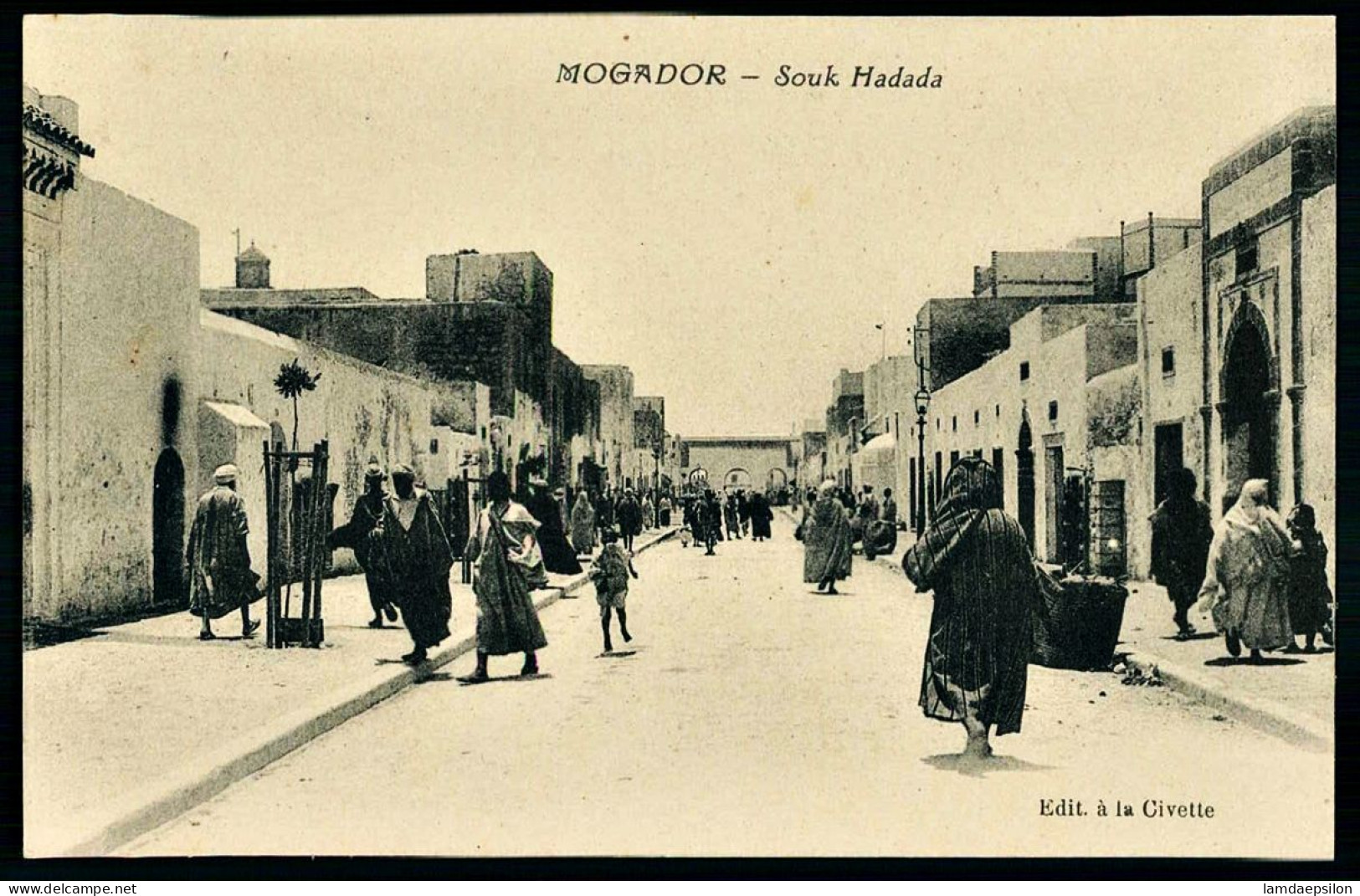 A66  MAROC CPA MOGADOR - SOUK HADADA - Colecciones Y Lotes