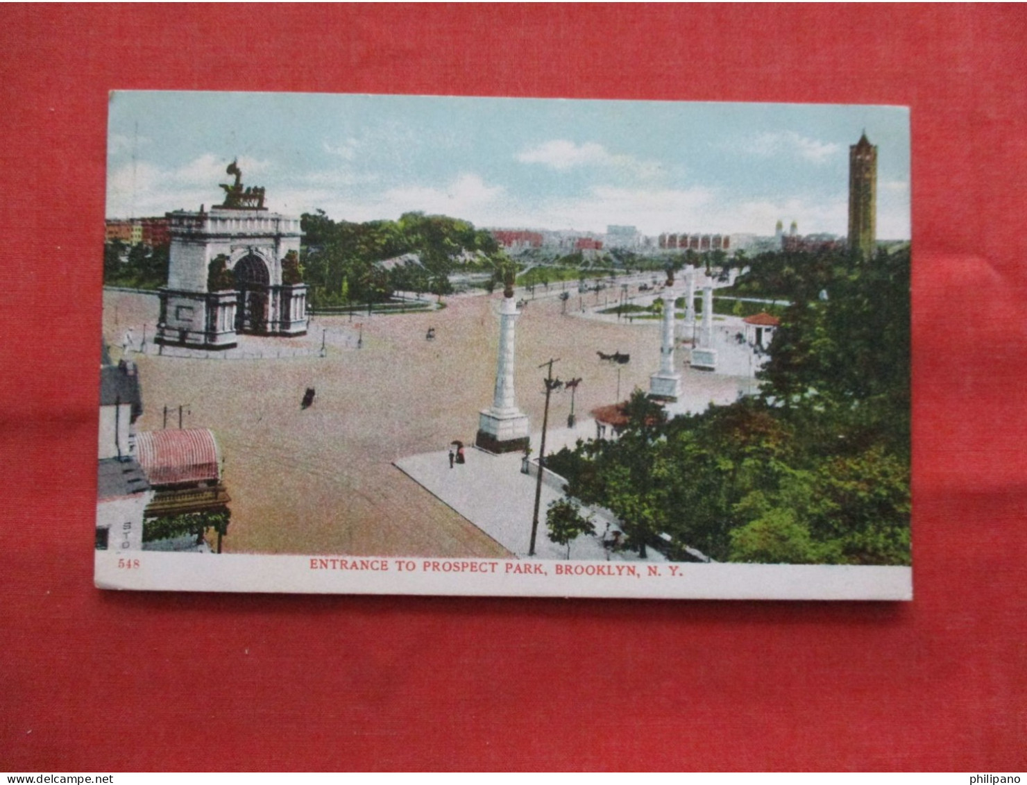 Entrance To Prospect Park.   Brooklyn  New York City.   New York     Ref 6295 - Brooklyn