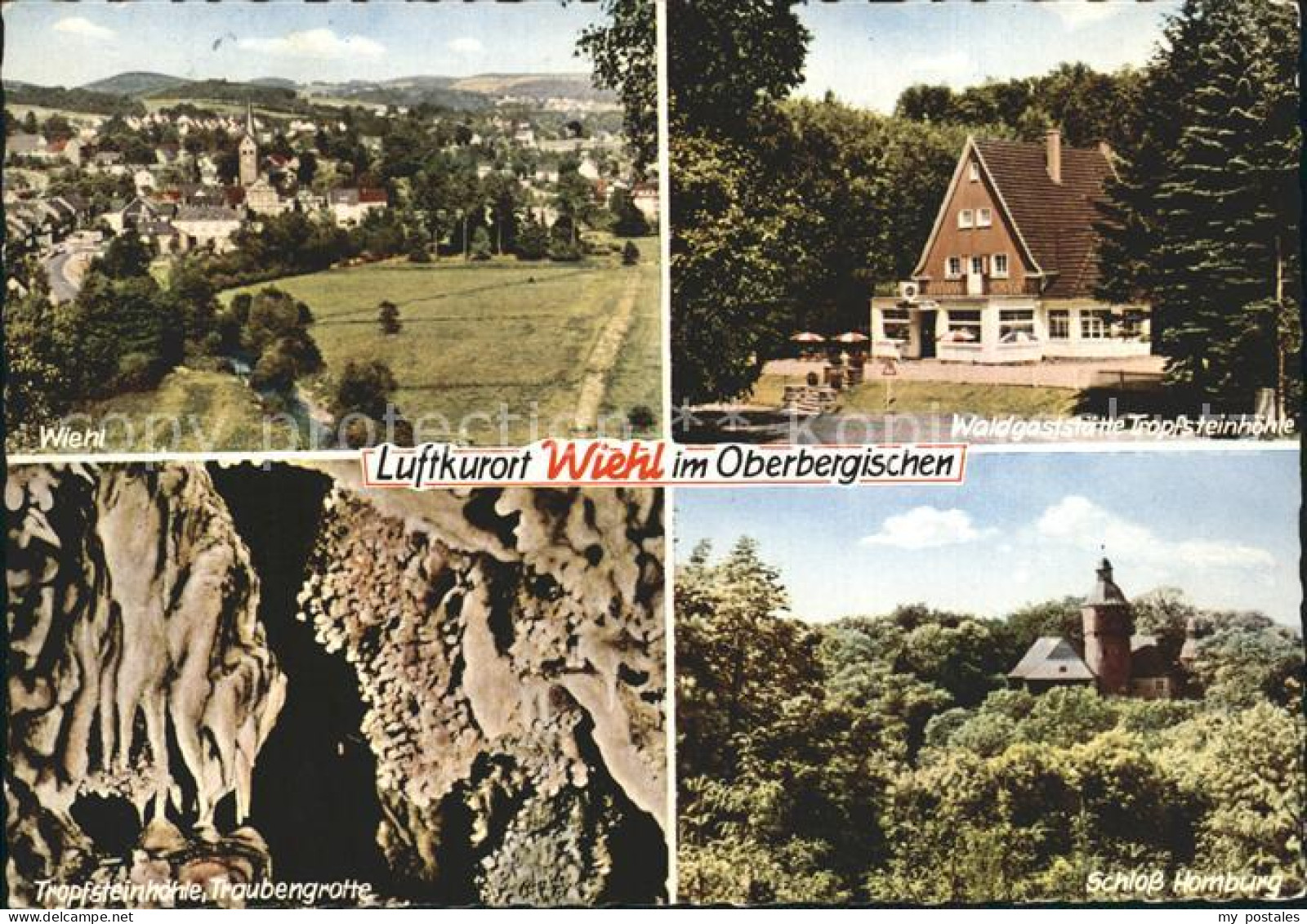 72304959 Wiehl Oberbergischer Kreis Waldgaststaette Tropfsteinhoehle Schloss-Hom - Wiehl