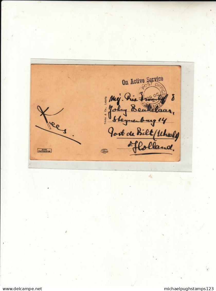 G.B. / Active Service Military Mail / Post War Occupation Of Germany - Non Classés