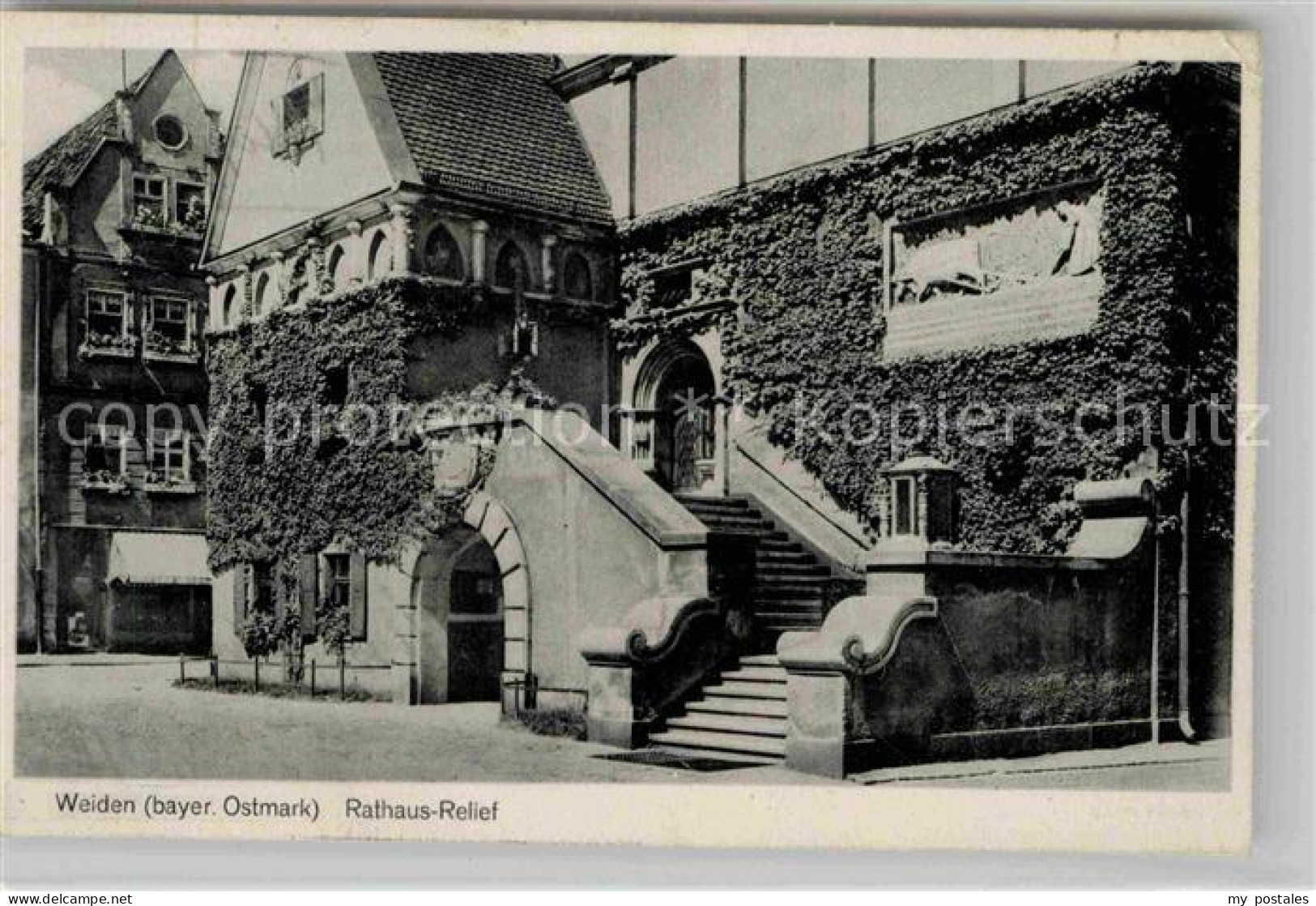 42670402 Weiden Oberpfalz Rathaus Relief Weiden Oberpfalz NZ4 - Weiden I. D. Oberpfalz