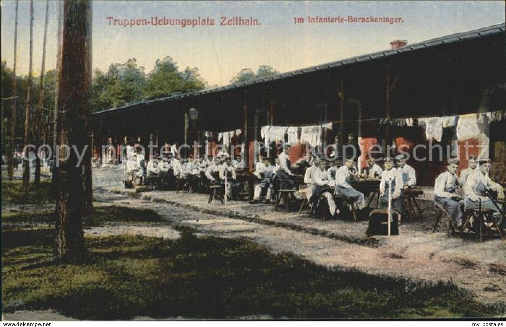 42397294 Zeithain Truppenuebungsplatz Infanterie Barackenlager Zeithain - Zeithain