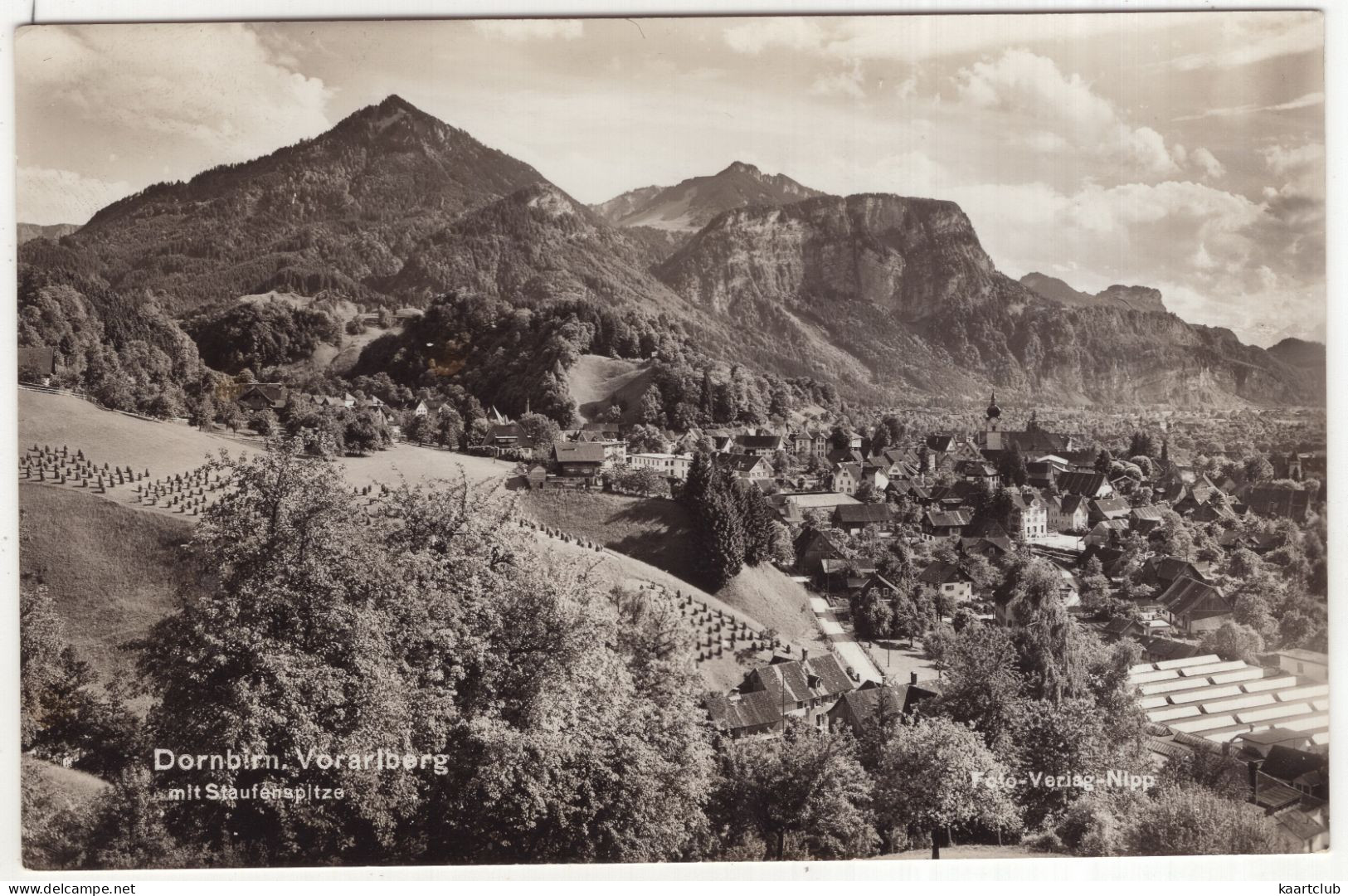 Dornbirn, Vorarlberg Mit Staufenspitze - (Österreich/Austria) - Dornbirn